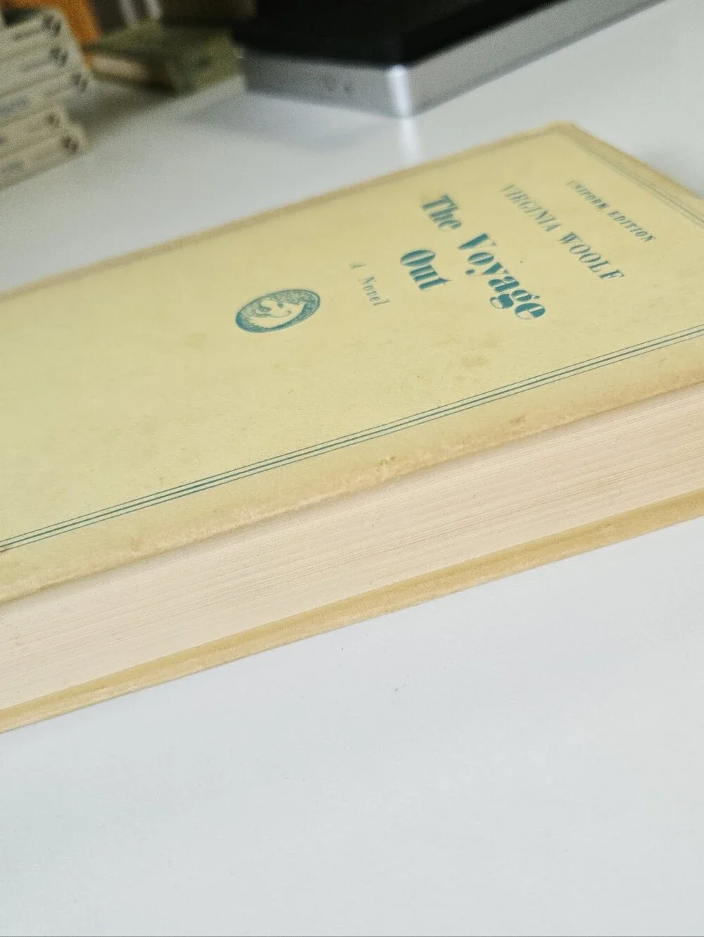 The Voyage Out by Virginia Woolf 1949 6th Print Hogarth Press Uniform Ed HC DJ